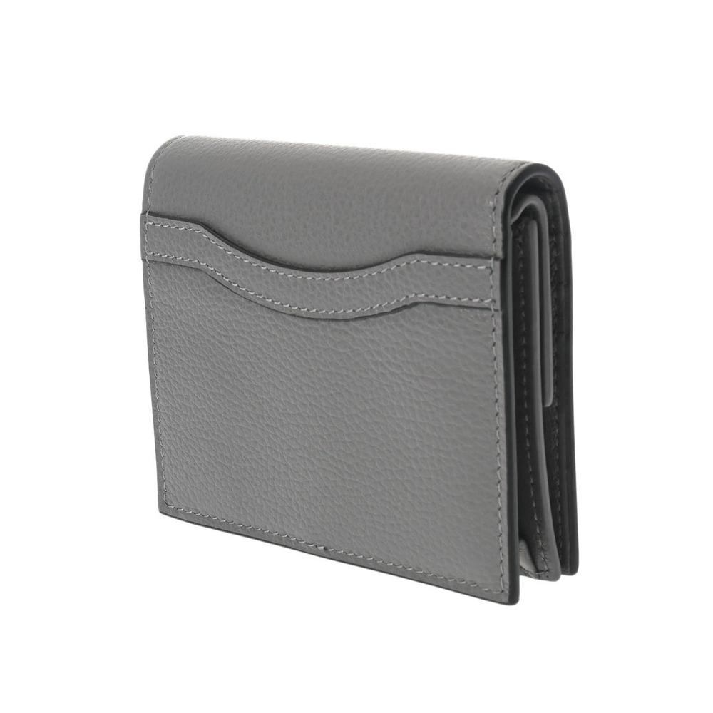 Gucci Gray Leather Wallet Tri fold Neoclassic